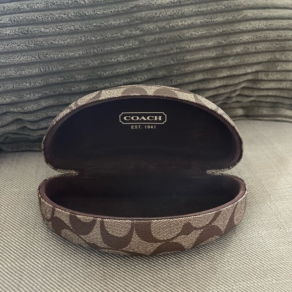 COACH hard eyeglass sunglasses case - Picture 1 of 4